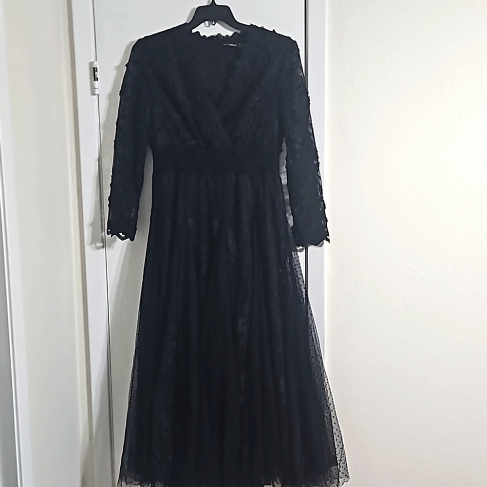 Markat Lace Black Dress Size 12